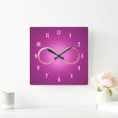 Horloge Carrée Science rules | Geek Toxits (Maison)