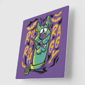 Horloge Carrée Scooby-Doo | Ruh Roh Raggy (Angle)