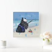 Horloge Carrée Scottie (Maison)