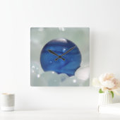 Horloge Carrée Sea Glass (Maison)