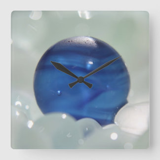 Horloge Carrée Sea Glass
