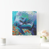 Horloge Carrée Sea Sweetheart II (Maison)