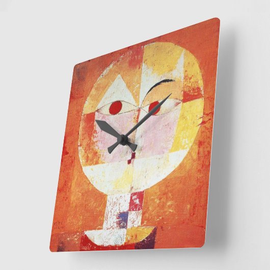 HORLOGE CARRÉE SENECIO (Angle)