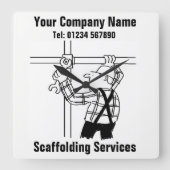 Horloge Carrée Services de scaffolding (Recto)