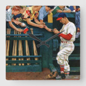 Horloge Carrée Session automatique (Recto)