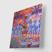 Horloge Carrée Shaman Hunter (Angle)