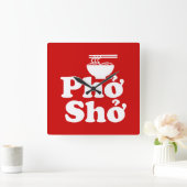 Horloge Carrée Shéma phion (Maison)