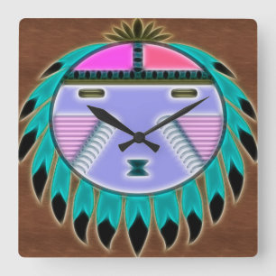 Horloge Carrée Shield natif