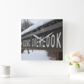 Horloge Carrée Signal de surveillance Pittoresque (Maison)