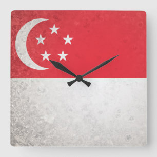 Horloge Carrée Singapour