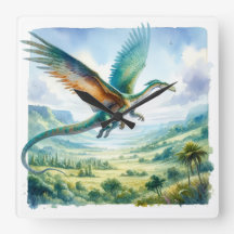 Sky Ruler The Quetzalcoatlus REF34 - Watercolor