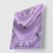 Horloge Carrée smooth (Angle)