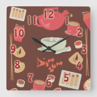 So mignon et Dim Sum heureux Motif de nourriture A