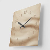 Horloge Carrée soft leather (Angle)