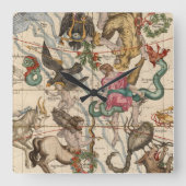 Horloge Carrée Solstice d'hiver (Recto)