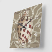 Horloge Carrée Sonnet I (Angle)