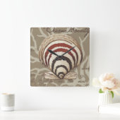 Horloge Carrée Sonnet II (Maison)