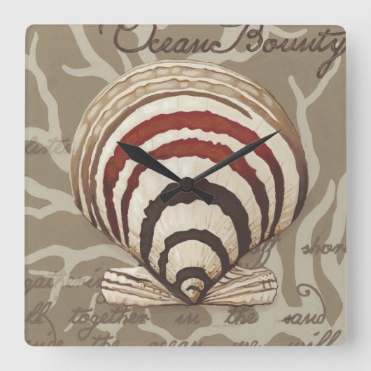 Horloge Carrée Sonnet II (Recto)