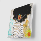 Horloge Carrée SOUL Wall Clock (Angle)