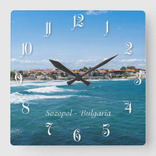 Horloge Carrée Sozopol, Bulgarie