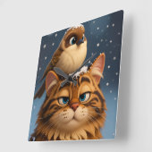 Horloge Carrée Spa (Angle)