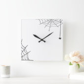 Horloge Carrée Spiderweb Wall Clock (Maison)
