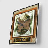 Horloge Carrée Sport anglais (Angle)