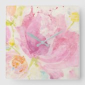 Horloge Carrée Spring (Recto)