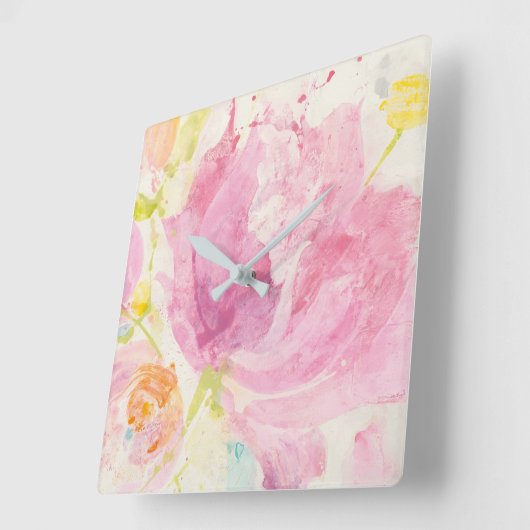 Horloge Carrée Spring (Angle)