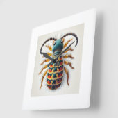 Horloge Carrée Springtail in Natural Habitat 260824IREF231 - Wate (Angle)