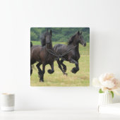 Horloge Carrée Square Clock (Maison)