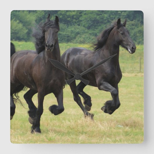 Horloge Carrée Square Clock (Recto)