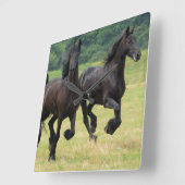 Horloge Carrée Square Clock (Angle)