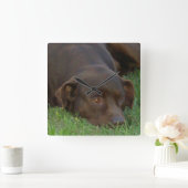 Horloge Carrée Square Clock (Maison)