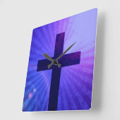 Horloge Carrée Square Clock (Angle)