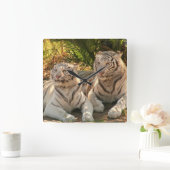 Horloge Carrée Square Clock (Maison)