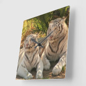 Horloge Carrée Square Clock (Angle)