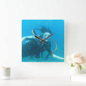 Horloge Carrée Square Clock (Maison)