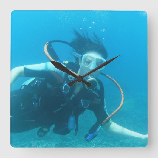 Horloge Carrée Square Clock (Recto)