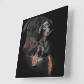 Horloge Carrée Square Wall Clock (Angle)