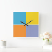 Horloge Carrée Squares d'Easter (Maison)