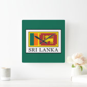 Horloge Carrée Sri Lanka (Maison)