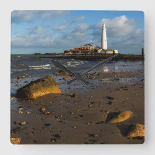 Horloge Carrée St. Mary'S Island Whitley, England