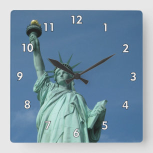 Horloge Carrée Statue de la Liberté New York