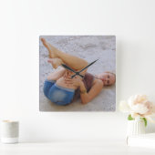 Horloge Carrée Stephanie (Maison)