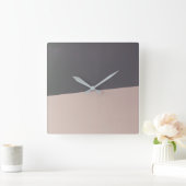 Horloge Carrée stripelines (Maison)
