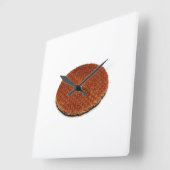 Horloge Carrée Stroopwafel (Angle)