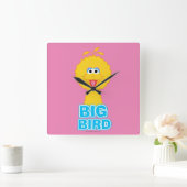 Horloge Carrée Style classique Big Bird (Maison)