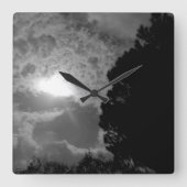 HORLOGE CARRÉE STYLE D'ART ET DE DESIGN (Recto)