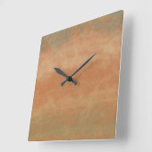 Horloge Carrée Style southwestern clock (Angle)